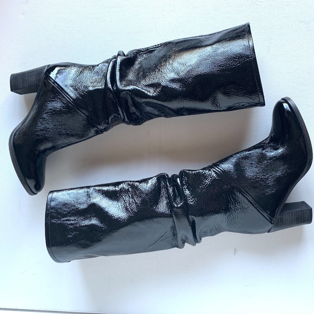 Free People Tennison Black Knee High Boots 36 NEW - Picture 4 of 8